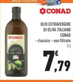Conad Margherita Olio extravergine di oliva italiano CONAD - classico - non filtrato offerta