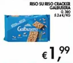 Coal City Riso su riso cracker Galbusera offerta