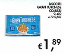 Coal City Biscotti Gran Turchese Colussi offerta