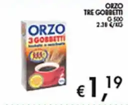 Coal City Orzo 3 Gobbetti offerta