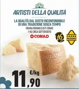 Conad Margherita Grana Padano D.O.P. Conad offerta