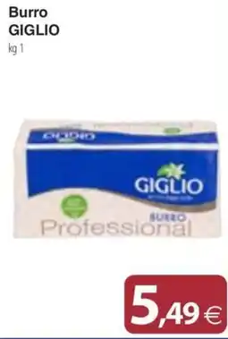 Docks Cash&Carry Burro GIGLIO Professional offerta