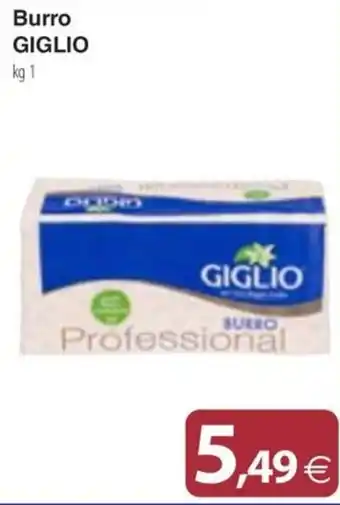 Docks Cash&Carry Burro GIGLIO Professional offerta