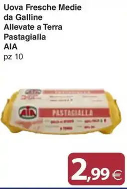 Docks Cash&Carry Uova Fresche Medie da Galline Allevate a Terra Pastagialla AIA offerta