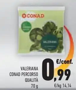 Conad Margherita Valeriana Conad Percorso Qualità offerta