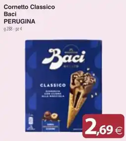 Docks Cash&Carry Cornetto Classico Baci PERUGINA offerta