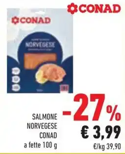 Conad Margherita Salmone norvegese conad offerta