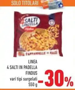 Conad Margherita 4 Salti in Padella Findus offerta