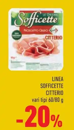 Conad Margherita Sofficette Prosciutto Crudo Citterio offerta
