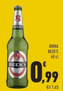 Conad Margherita Birra Beck's offerta