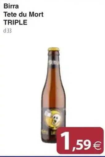 Docks Cash&Carry Birra Tete du Mort Triple offerta