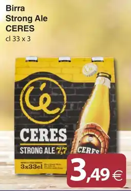 Docks Cash&Carry Birra Strong Ale Ceres offerta