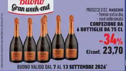 Conad Margherita Prosecco D.O.C. Maschio offerta