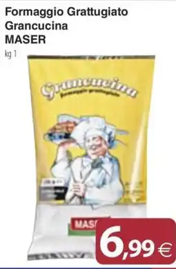 Docks Cash&Carry Formaggio Grattugiato Grancucina Maser offerta
