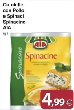 Docks Cash&Carry Spinacine AIA offerta