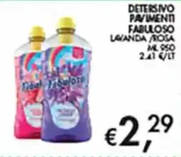 Coal City Detersivo pavimenti Fabuloso lavanda/ rosa offerta