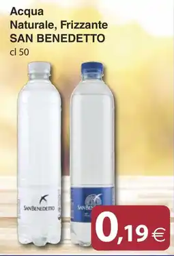 Docks Cash&Carry Acqua Naturale, Frizzante San Benedetto offerta