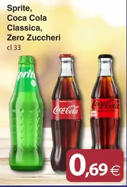 Docks Cash&Carry Sprite, Coca Cola Classica, Zero Zuccheri offerta