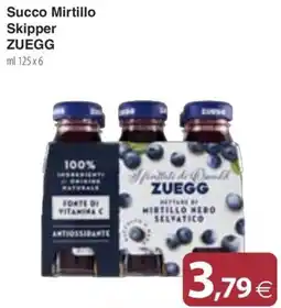 Docks Cash&Carry Succo Mirtillo Skipper ZUEGG offerta