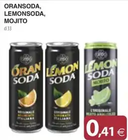 Docks Cash&Carry Oran Soda, Lemon Soda, Lemon Soda Mojito offerta
