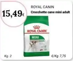 Re Mercato Lucrezia Royal Canin Crocchette cane mini adult offerta