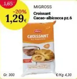 Re Mercato Lucrezia Croissant Cacao-albicocca offerta