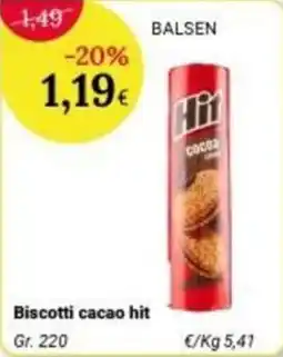 Re Mercato Lucrezia Biscotti cacao hit offerta