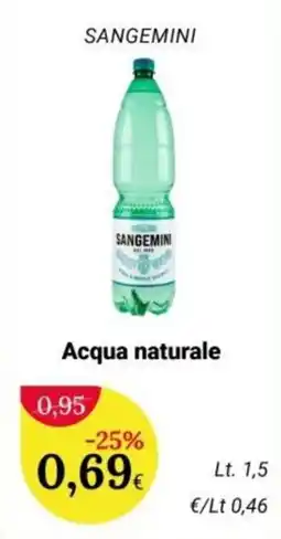 Re Mercato Lucrezia Sangemini Acqua naturale offerta
