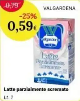 Re Mercato Lucrezia Valgardena Latte parzialmente scremato offerta