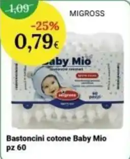 Re Mercato Lucrezia Bastoncini cotone Baby Mio offerta