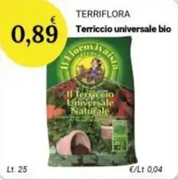 Re Mercato Lucrezia Terriflora Terriccio universale bio offerta