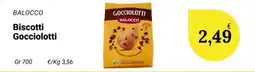 Re Mercato Lucrezia Biscotti Gocciolotti Balocco offerta