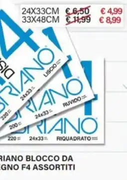 Ni Hao Market Briano blocco da disegno F4 assortiti offerta