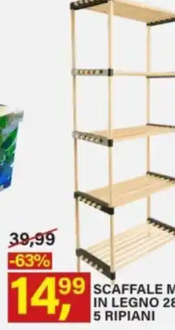 Ni Hao Market Scaffale in legno offerta