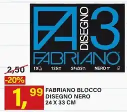 Ni Hao Market Fabriano blocco disegno nero offerta