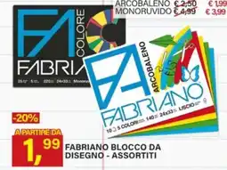 Ni Hao Market Fabriano blocco da disegno - assortiti offerta