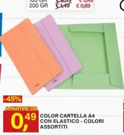 Ni Hao Market Color cartella A4 offerta