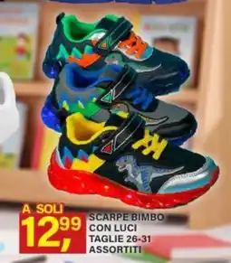 Ni Hao Market Scarpe bimbo con luci offerta