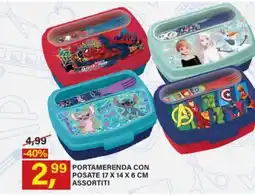 Ni Hao Market Portamerenda con posate assortiti offerta