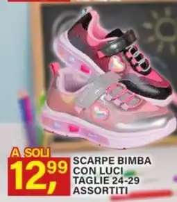 Ni Hao Market Scarpe bimba con luci offerta
