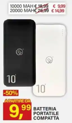 Ni Hao Market Batteria portatile compatta offerta