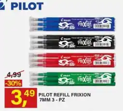 Ni Hao Market Pilot refill Frixion 7mm 3 - pz offerta