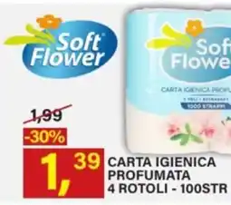 Ni Hao Market Soft Flower carta igienica profumata offerta