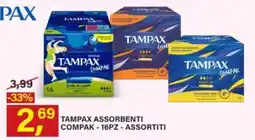 Ni Hao Market Tampax assorbenti compak offerta