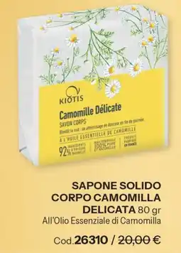 Stanhome Sapone Solido Corpo Camomilla Delicata offerta