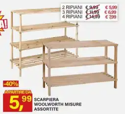 Ni Hao Market Scarpiera Woolworth offerta
