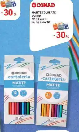 Conad Superstore Matite colorate conad offerta