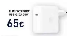 Unieuro ALIMENTATORE USB-C DA 70W offerta