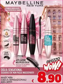 Europlanet Casa Mascara Ciglia Sensazionali Assortiti offerta