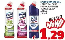 Europlanet Casa Lysoform wc gel offerta